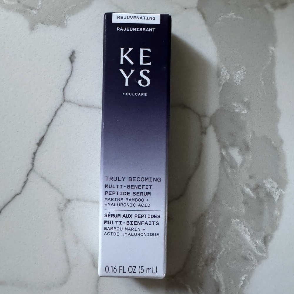 🌸5/$25🌸 Keys Soulcare truly becoming multi-benefit peptide serum